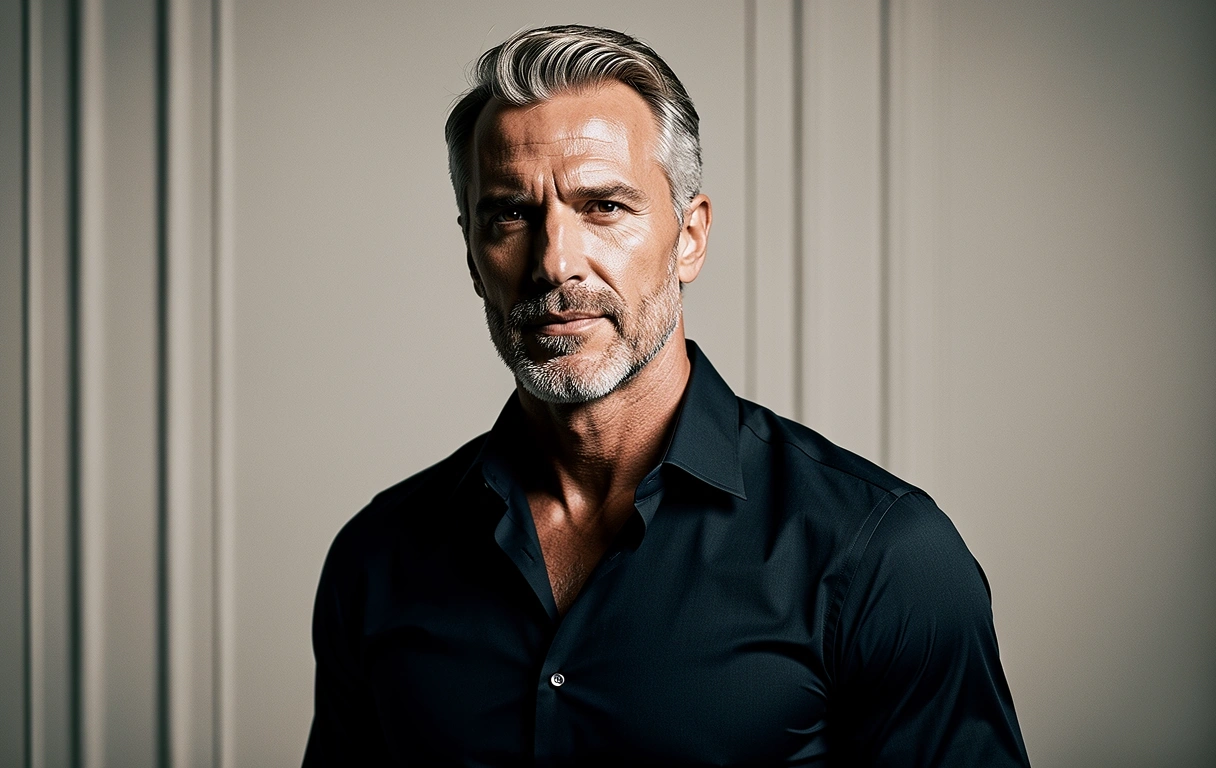 Portrait representing confidence and charisma